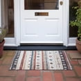 thumbnail image 3 of Dalyn Rugs Machine Washable Indoor/Outdoor Chantille Beige 1'8" x 2'6" Rug, 3 of 7
