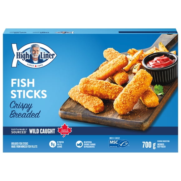 High Liner Bâtonnets de poisson pané croustillants 700 g