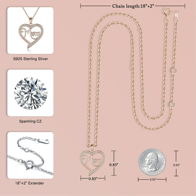 Birthstone pendants clearance for mom
