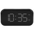 thumbnail image 2 of Digital Touch Clock, Bedside Clock, Professional LED Digital Clock, Elegant Portable For Living Room Bedroom White, 2 of 8