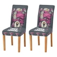 thumbnail image 2 of BZSMCE Chairs Slipcovers Dining Chair Covers Sleepy Eye Bear Creative Pattern, 2 of 7