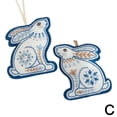 thumbnail image 1 of Cross-Border New Product Embroidered Felt Easter Eggs Kit Embroidered Felt Easter Egg Kit, 1 of 1