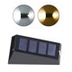 thumbnail image 3 of Naiovety Luces de cerca Luces de puerta delantera con energía solar montadas en la pared Función de decoración IP 65 Iluminación de pared de cerca Iluminación y accesorios Naiovety HA014181-00, 3 of 6