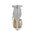 thumbnail image 2 of BLISSFUL STEP Women Glitter Platform Strappy Stiletto Heel Sandals, 2 of 6