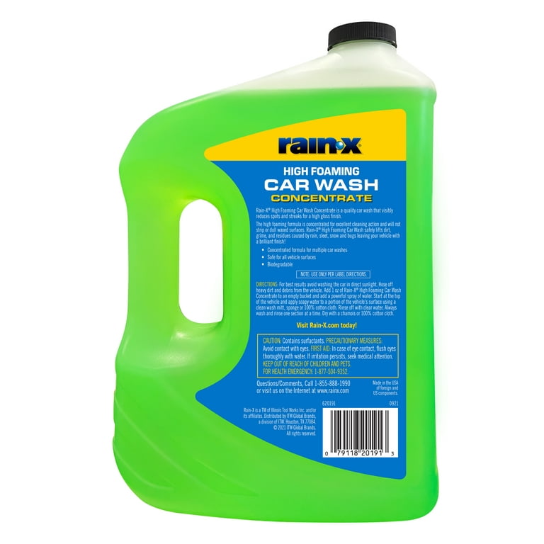 Rain-x Foaming Car Wash Concentrate 100oz - 620191 