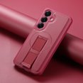 thumbnail image 4 of Allytechgroup for Samsung Galaxy S25 Case with Wristband [Compatible with MagSafe] [Military Grade Drop Protection] Magnetic Slim PU Leather Protective Shell Soft TPU Back Shockproof Phone Case, Red, 4 of 11