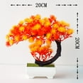 thumbnail image 6 of AURORA TRADE Artificial Bonsai Tree , Fake Plant Decoration, Potted Artificial House Plants, Japanese Pine for Desktop, Zen Garden, Home Decor, 6 of 8