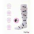 thumbnail image 6 of MeMoi  Glitzy Sunglasses Knee-High Socks - Girls - Female, 6, White, 6 of 7