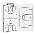 thumbnail image 1 of Dosaele Basketball Coaching Board Efficient Double Sided Basketball Clipboard Lightweight Dry Erase Clipboard for Practice and Game, 1 of 11