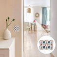 thumbnail image 7 of Yayeee Toggle Light Switch Wall Plate 3-Gang 6.37"x4.48" Decorative Outlet Cover, Flowers Geometric Pattern, 7 of 7