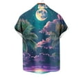 thumbnail image 6 of ZCFZJW Tropical Printed Summer T-Shirts for Men Big and Tall Regular Fit Casual Beach Hawaiian Tops with Pockets Trendy 2025 Outfit Clothes Multicolor#10 XXL, 6 of 6