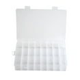 thumbnail image 6 of 24 Grids Compartment Plastic Storage Box Screw Holder Case Organizer Container Smile Home, 6 of 7