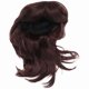 thumbnail image 2 of Pelucas de Pelo Las Mujeres Fiesta Diario Para Señoras Natural Marrón Oscuro Lateral Despedida Sintético Ninguna Encaje Con Flequillo, 2 of 5