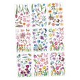 thumbnail image 3 of Calcomanías florales para ventanas, extraíbles, decoración de primavera de PVC, pegatinas para ventanas de flores para oficina, cocina, puerta,, 3 of 8