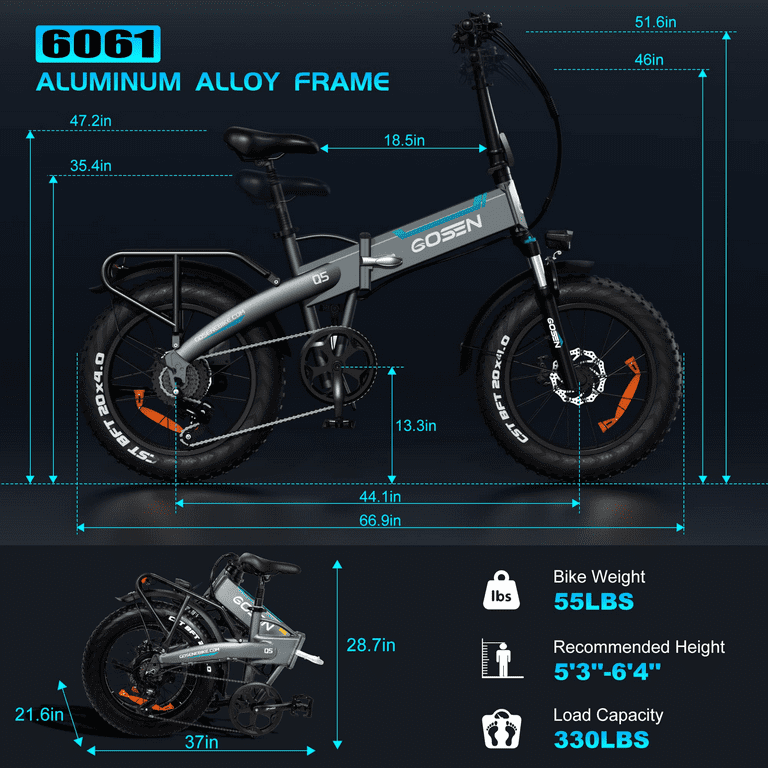 特価電動EBIKE750W48v20ah Foldable Electric Bike for Adults 750W Ebike Bicycle 20 x