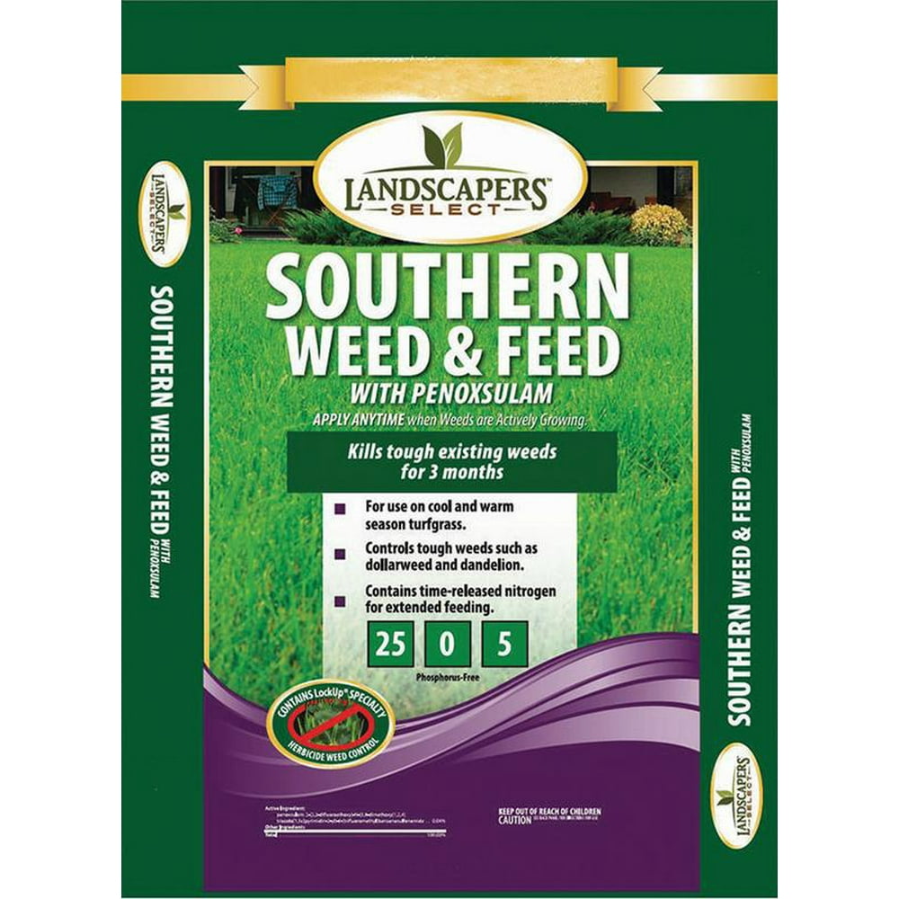 Landscapers Select 902731 Weed and Feed Fertilizer, 34 lb Bag Landscapers Select 902731 Weed and Feed Fertilizer, 34 lb Bag
