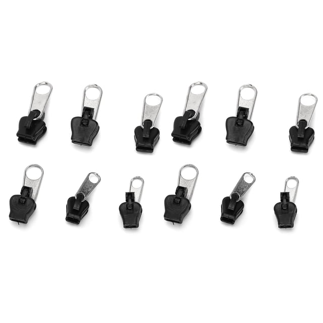 Sewing Supplies,12Pcs Universal Zipper Head Coat Zipper Fix Zipper Achieve More