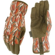 Mechanix Wear: Ethel V&A Museum Collection Womens Gardening & Utility Work Gloves, Touchscreen Capable, Synthetic Leather Gardening Gloves for Women, Multi-Purpose Use (Tulip, Women's Medium)