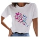 thumbnail image 2 of Puntoco Blusa de manga corta informal con estampado vintage de verano para mujer Puntoco Puntoco-5593, 2 of 5