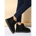 thumbnail image 5 of Slip On Faux Suede Snow Boots, 5 of 5