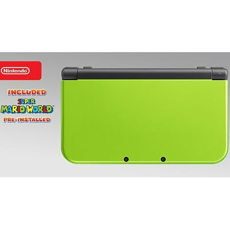 Restored Nintendo New 3DS XL Special Edition Lime Green with Super Mario (Refurbished)