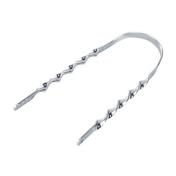 Alta Bicycle Sissy Bar Flat Twisted, Multiple Colors (Steel Bicycle Chrome )