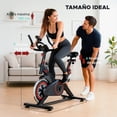 thumbnail image 3 of Bicicleta Fija Spinning Cardio Fitness Gym Color Negro, 3 of 8