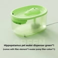 thumbnail image 4 of Fuente de Agua para Mascotas Mejorada, Dispensador Automático de Agua USB para Perros y Gatos, Bomba de Circulación Silenciosa con 3 Filtros, 2,4 L., 4 of 10