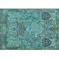 thumbnail image 1 of Ahgly Company Indoor Rectangle Animal Light Blue Traditional Area Rugs, 2' x 4', 1 of 4