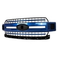 thumbnail image 3 of Lightning Blue Front Grille Grill Assembly XLT Style For 2018 2019 2020 Ford F-150 F150, 3 of 7
