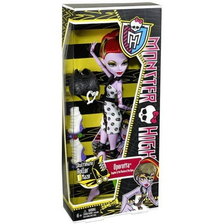monster high skultimate roller maze doll operetta doll walmart com