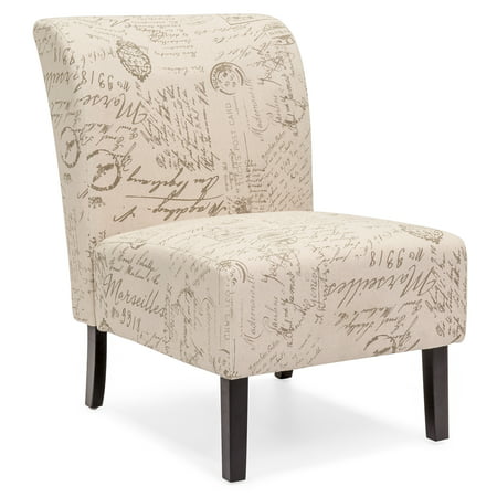Best Choice Products Modern Contemporary Upholstered Armless Accent Chair