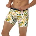 thumbnail image 3 of Salouo Fruit Pattern Men's Boxer Briefs, Soft & Breathable Underwear Elastic Waistband Briefs for Men,1-Pack, 3 of 7