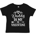 thumbnail image 3 of Inktastic Daddy is My Valentine Girls Girls Toddler T-Shirt, 3 of 5