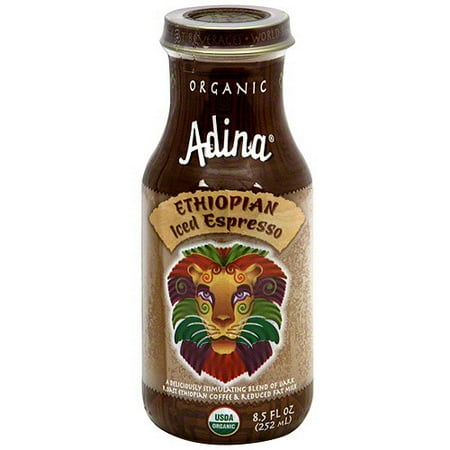 Adina Coffee, Roasted Ethiopian Espresso, 9 oz. (Pack of 12)