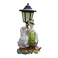 thumbnail image 2 of DAMAI Solar Goose Garden Stalue Outdoor, Goose Figurine Flower Pot Decor with Solar Lantern for Yard Art Lawn Ornaments, Gardening Gifts for Mom, 2 of 6