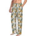 thumbnail image 2 of Daiia Fruit Pineapples Men's Sleep Pant with Pockets and Drawstring,Pajama Pants-X-Large, 2 of 9