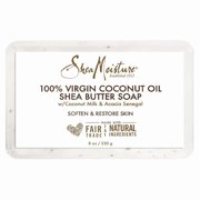 SheaMoisture 100% Virgin Coconut Oil Shea Butter Bar Soap 8.0 OZ