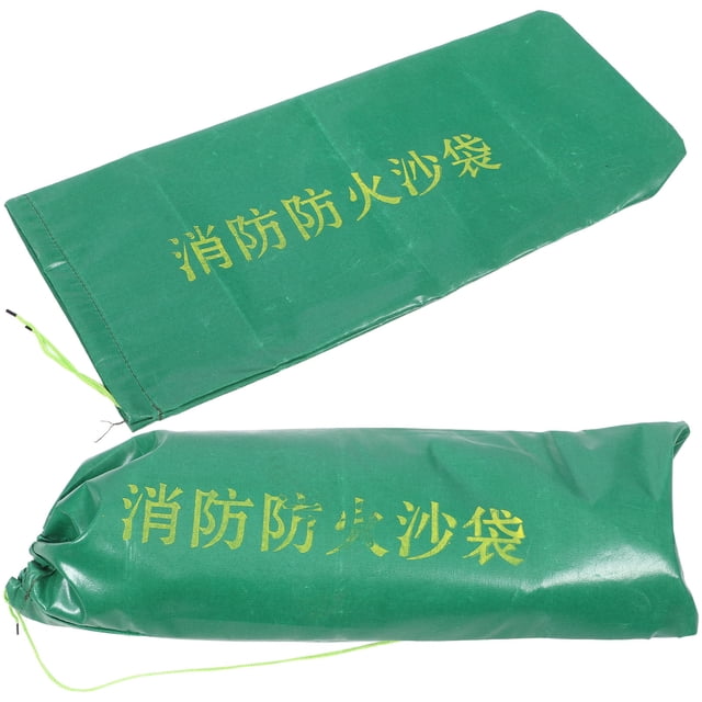 LOLIPPYY 2 Pcs Contrôle des Inondations Extensible Résistant au Feu Vert pour Usage Extérieur