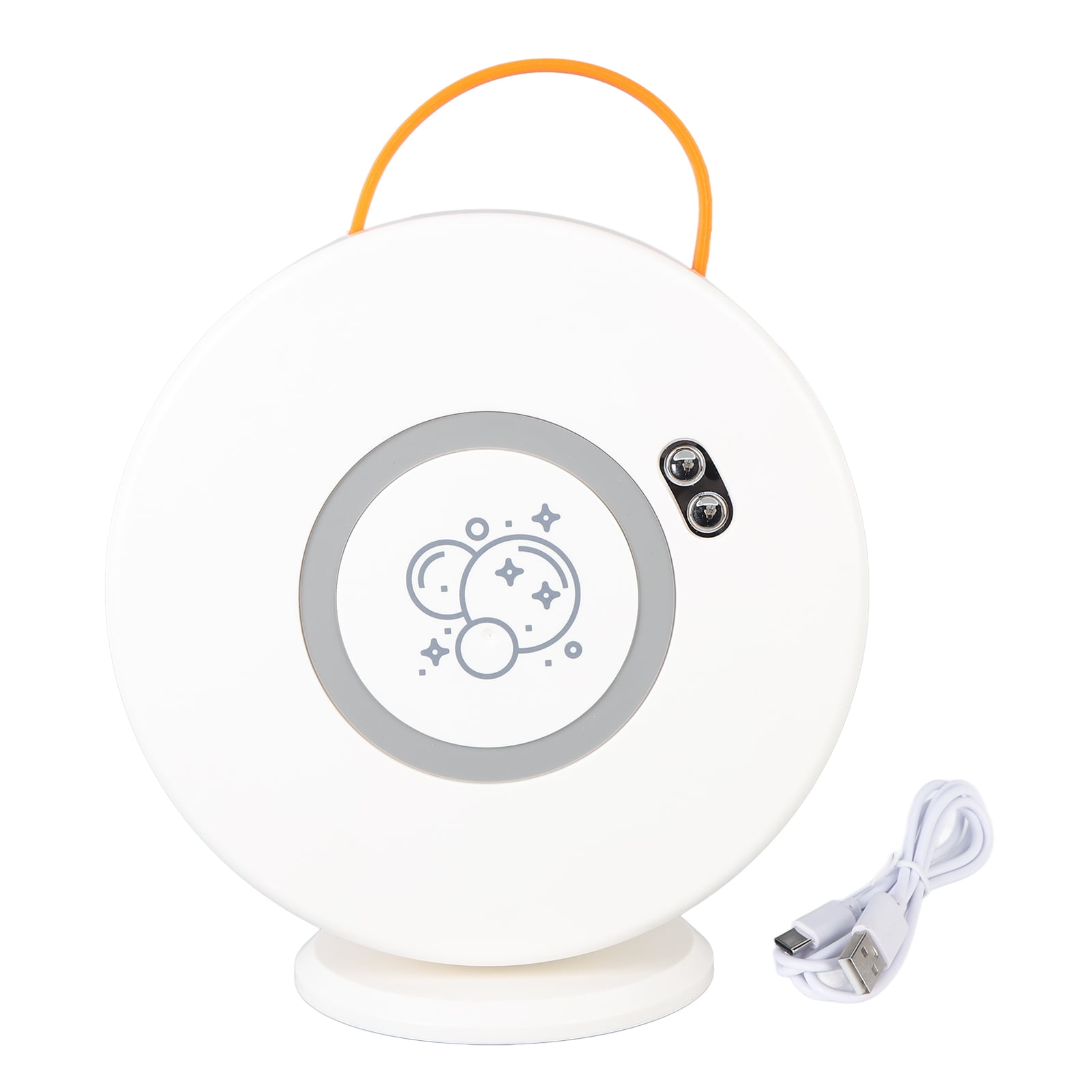 Automatic Bubble Machine 360 Degree Rotation Bubble Machine USB Rechargeable for Indoor and Outdoor Fun