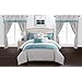 thumbnail image 3 of Chic Home CS8051-US Karye Ensemble de Literie 20 Pcs, Bleu - Très Grand, 3 of 4