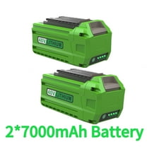 2Pack 29472 40V 6.0Ah Battery Replacement for GreenWorks 40V Battery 29472 29462 29252 20202 22262 25312 25322 20642 22272 27062 21242 G-Max Cordless Power Tools