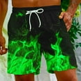 thumbnail image 4 of Beach Wear Men Swimming Shorts,Men's Swim Trunks Quick Dry 3D Colorful Printed Beach Board Shorts with Pockets Cool Mesh Lining Bathing Suits, 4 of 9