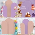 thumbnail image 4 of Set de 2 fundas para arco de boda Psasrm, nude y lavanda, 183-220 cm, 4 of 6