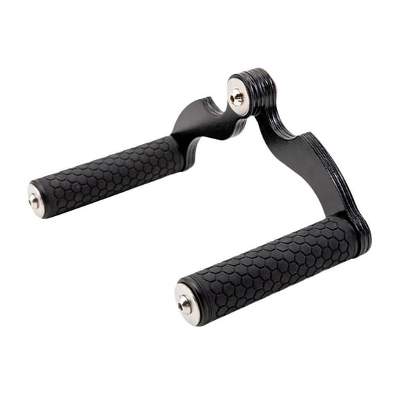 Baoblaze Landmine Attachment Ergonomic Row Handle Training Cable Attachment V Bar Grip for Barbell Pull Ups Exercises Biceps