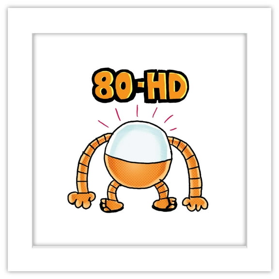 Gallery Pops Beetlejuice Beetlejuice - Sandworm Summon Handbook Graphic Wall Art, Black Framed Version, 12" x 12"