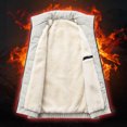 thumbnail image 3 of YUANxueke Boys Puffer Vest Zip Up Stand Collar Casual Fleece Lined Quilted Sleeveless Jackets with Pockets for 7-16 Years, 3 of 8
