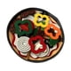 thumbnail image 2 of Juego de comida para Pizza, juguetes educativos, accesorios de cocina multicolores divertidos, juguetes de cocina, juguete de Pizza de fieltro para ni, 2 of 9