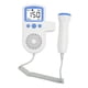 thumbnail image 4 of Monitor de latido fetal resistente al agua con pantalla LCD de alta sensibilidad y detección de frecuencia cardíaca con bajo ruido, 4 of 10