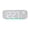 B, variant on Multi-Function Digital Alarm Clock with 5 Colors Ambient Lighting Countdown Temperature Snooze Dual Alarm Adjustable Brightness for Living Room Home Office